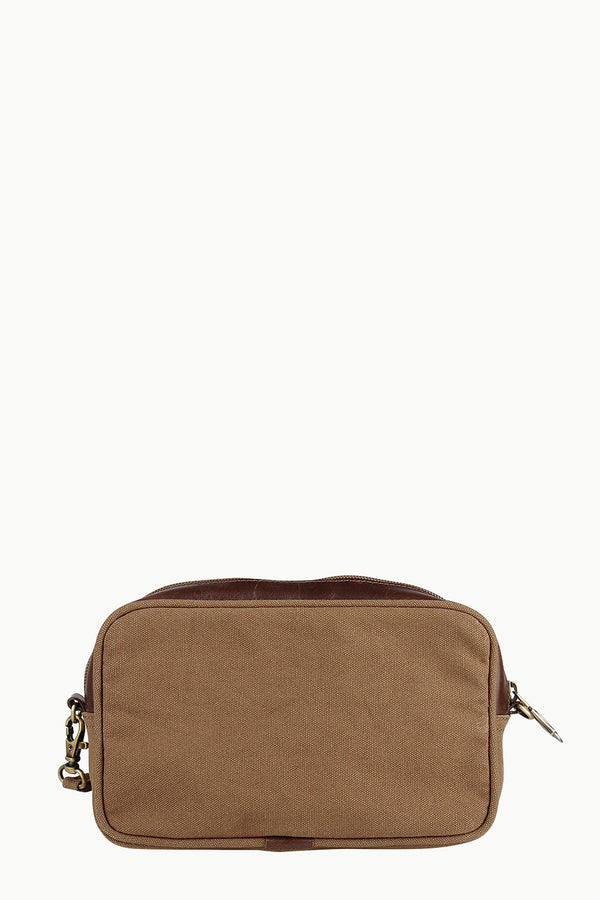 Solid Canvas And Genuine Leather Traveller Kit