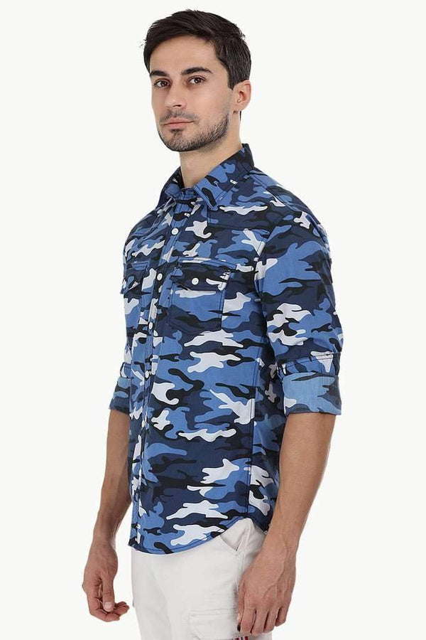 Twin Pocket Camo Shirt