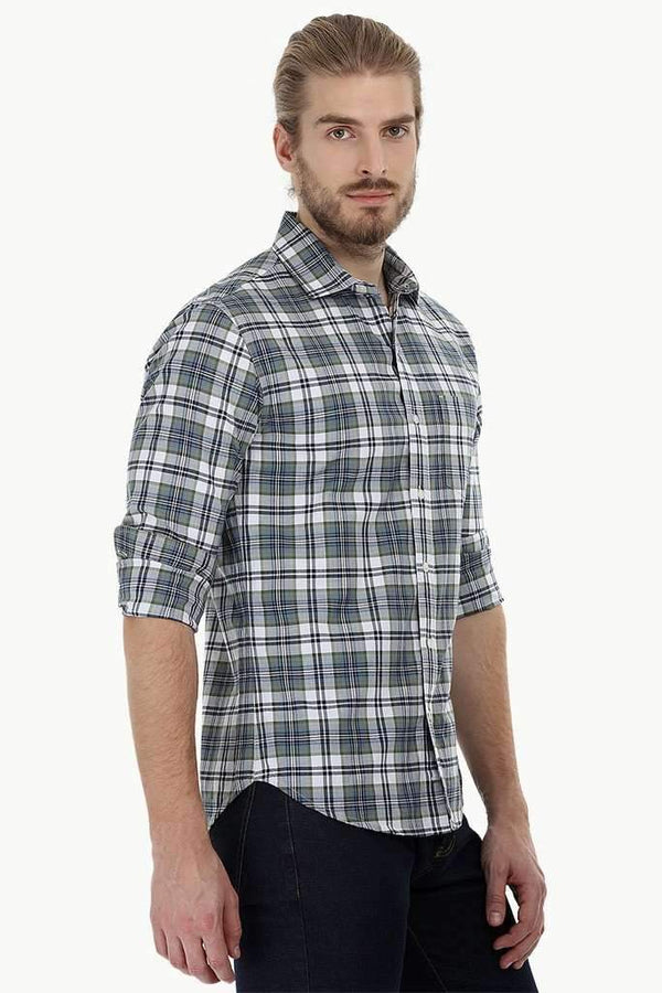 Herringbone Check Shirt