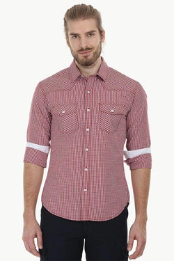 Casual Gingham Shirt