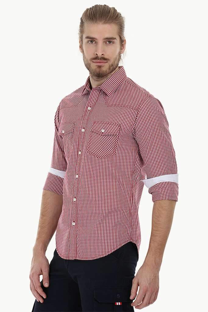 Casual Gingham Shirt