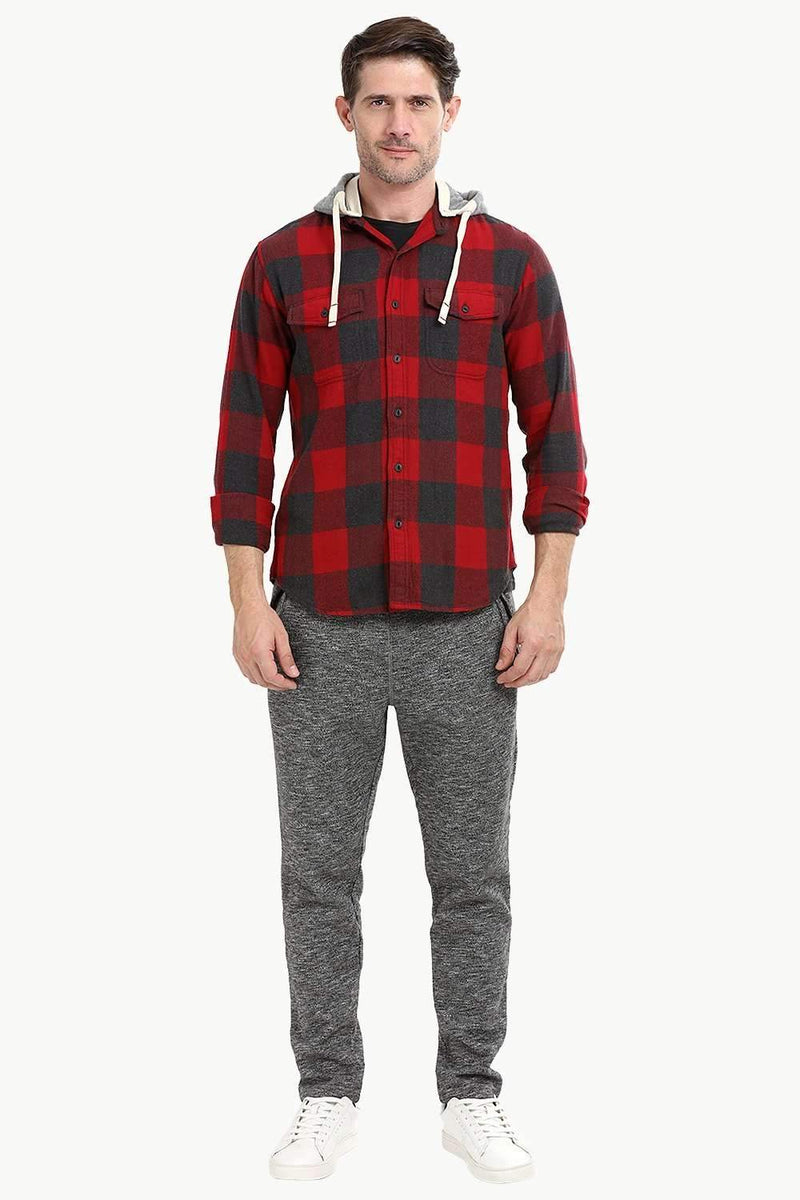 Men's Lumberjack Check Winter Shirt