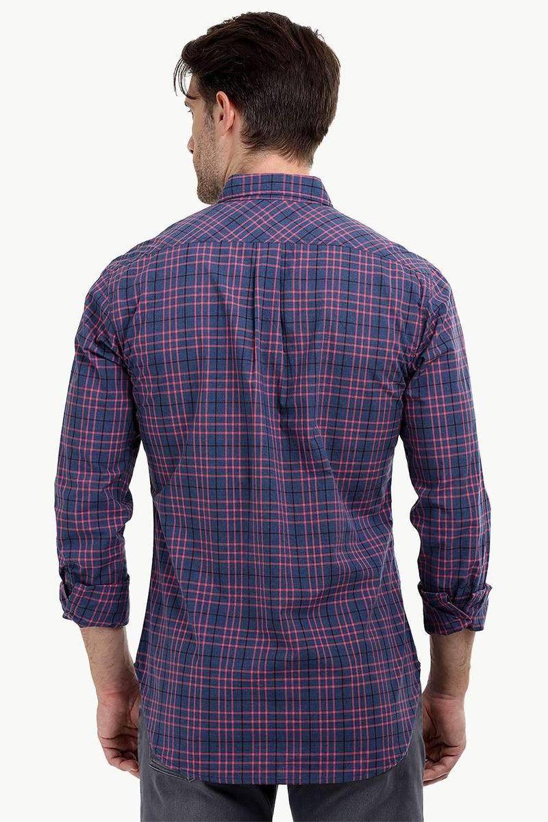 Men's Tattersall Western Check Shirt