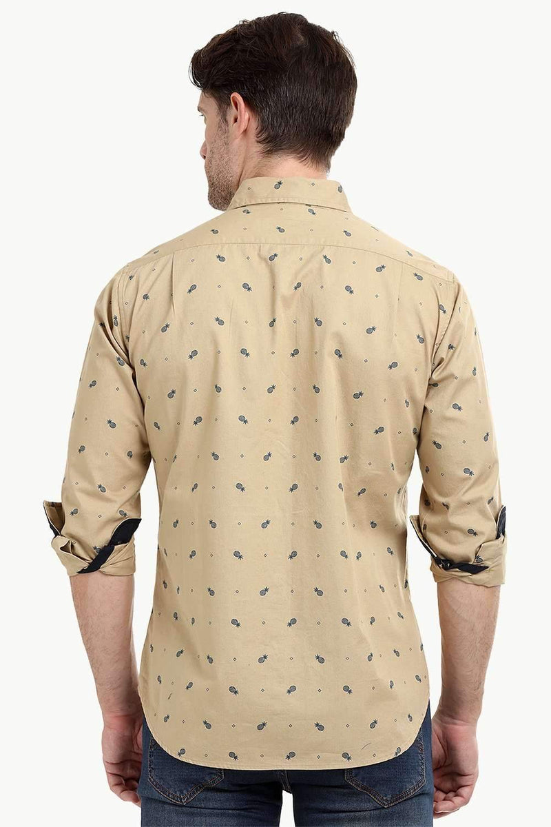 Men's Pineapple Print Shirt
