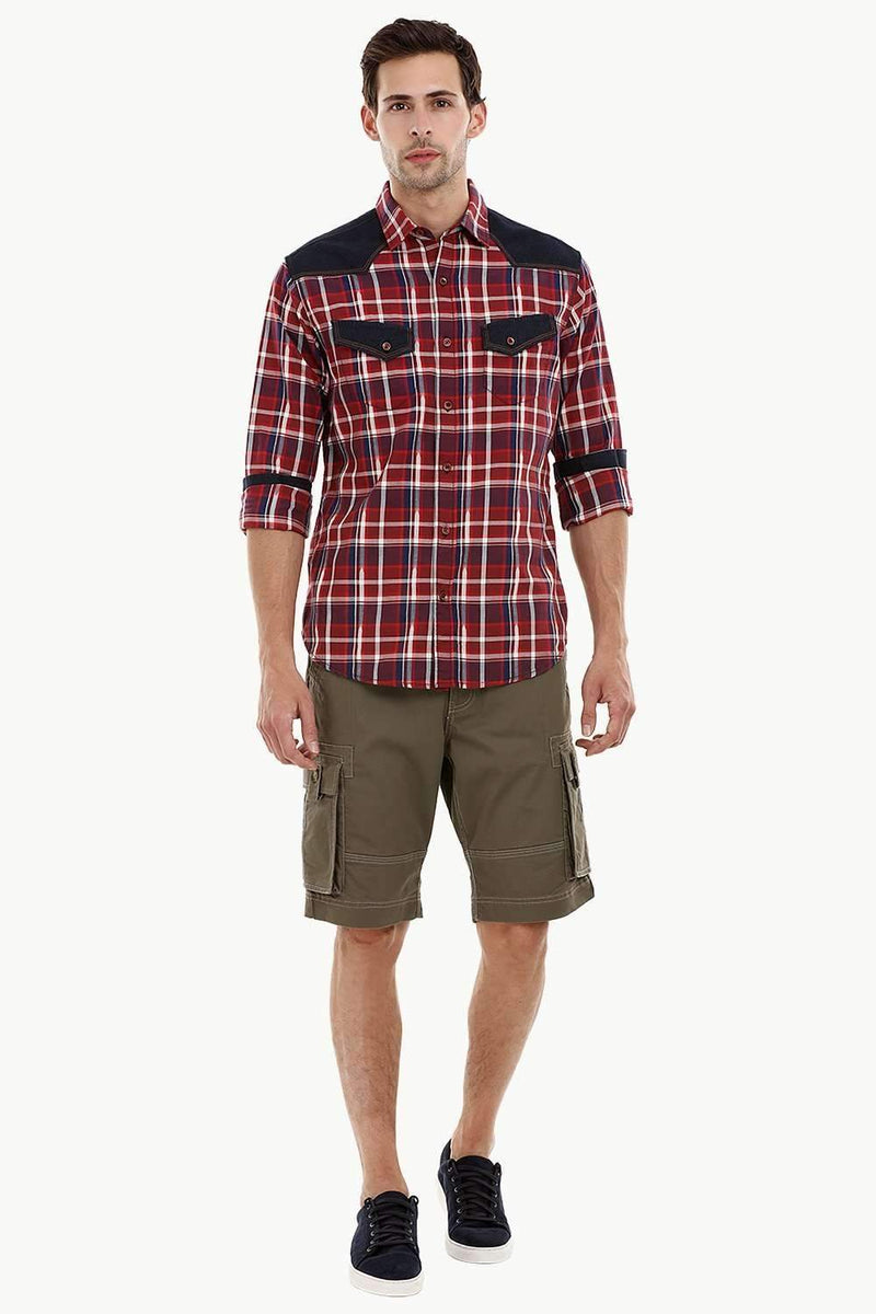 Casual Denim Twin Pocket Summer Shirt