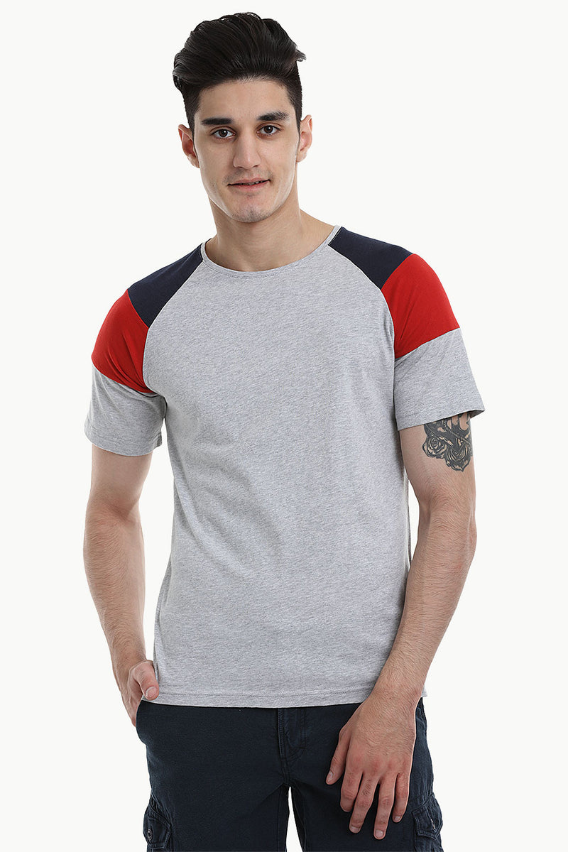 Twin Color Raglan Tee