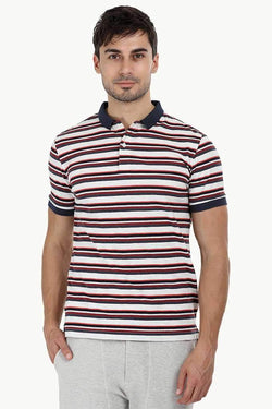City Striped Polo T-Shirt