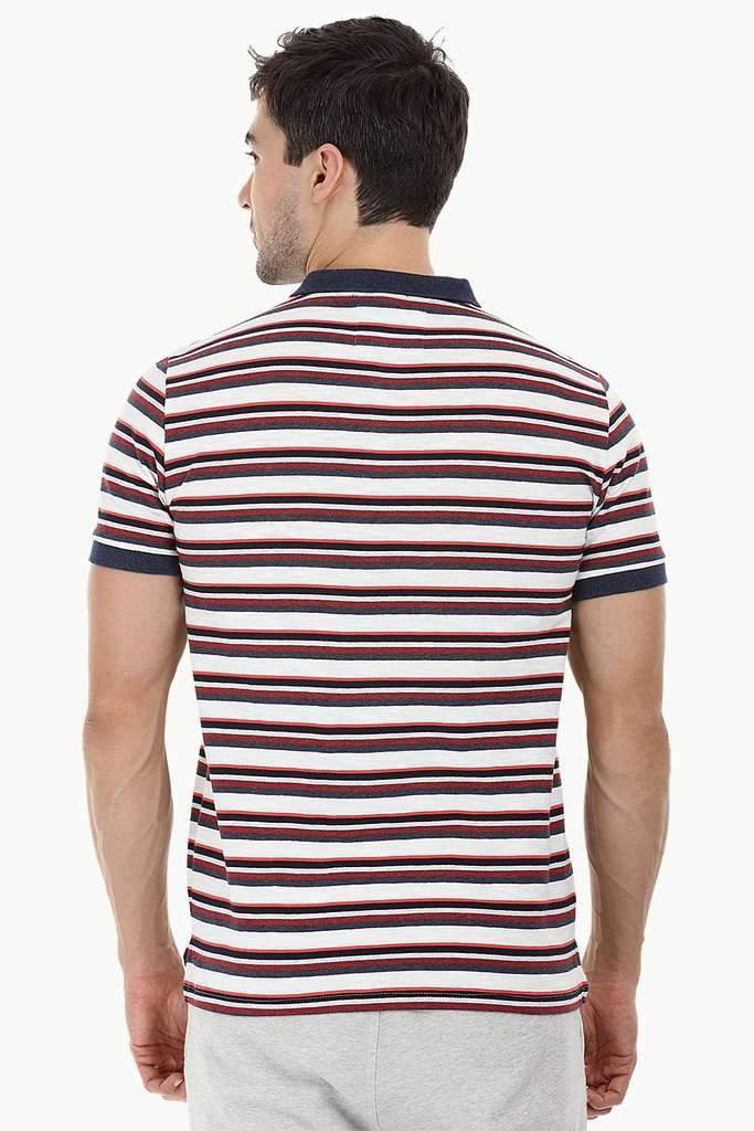 City Striped Polo T-Shirt