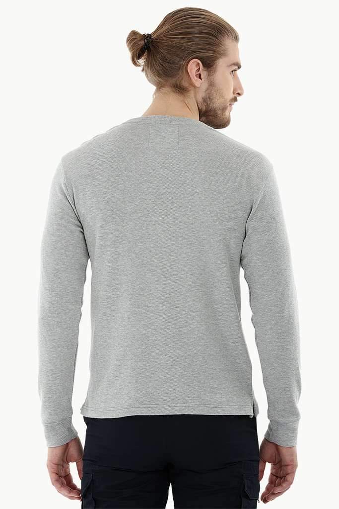 Lightweight  Rice Knit Sweatshirt