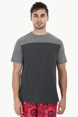 Cut & Sew Stripe T-Shirt