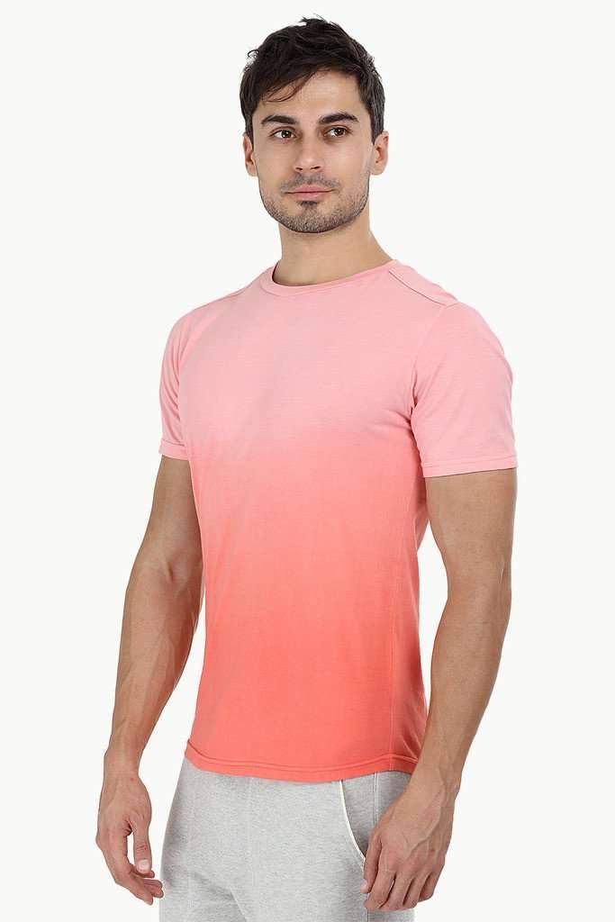 Casual Ombre Dyed T-Shirt