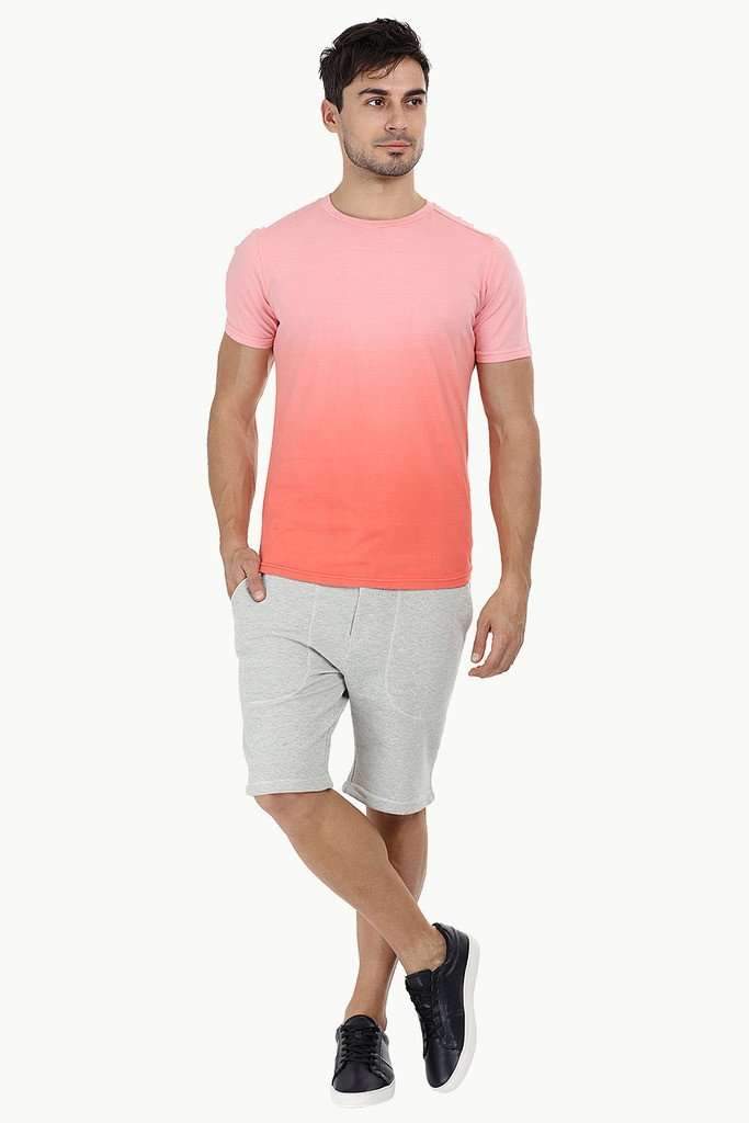 Casual Ombre Dyed T-Shirt