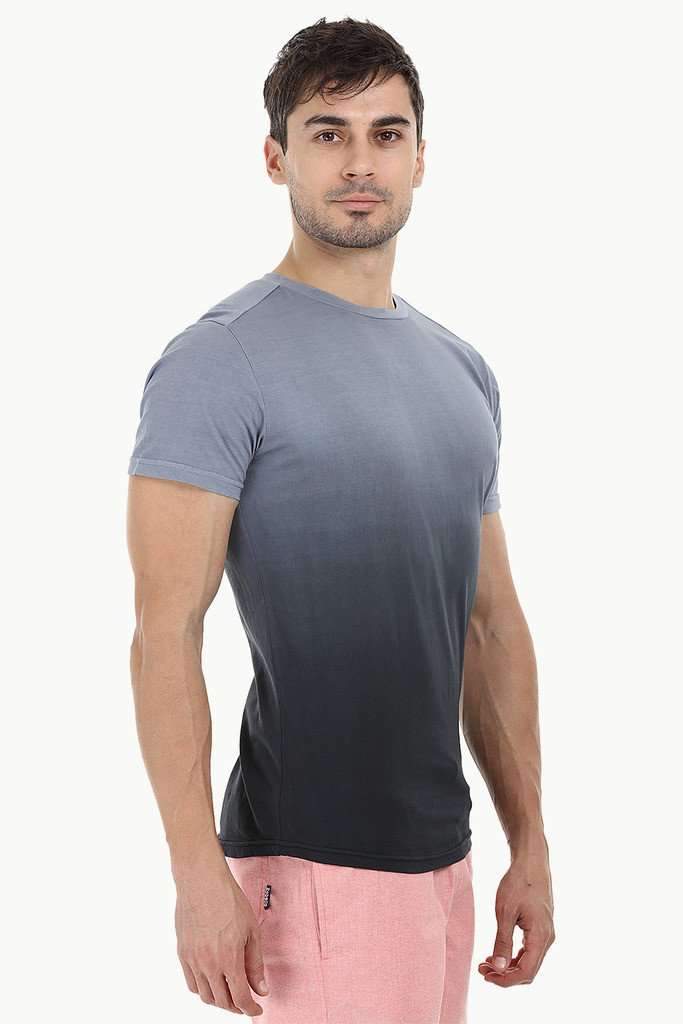 Casual Ombre Dyed T-Shirt