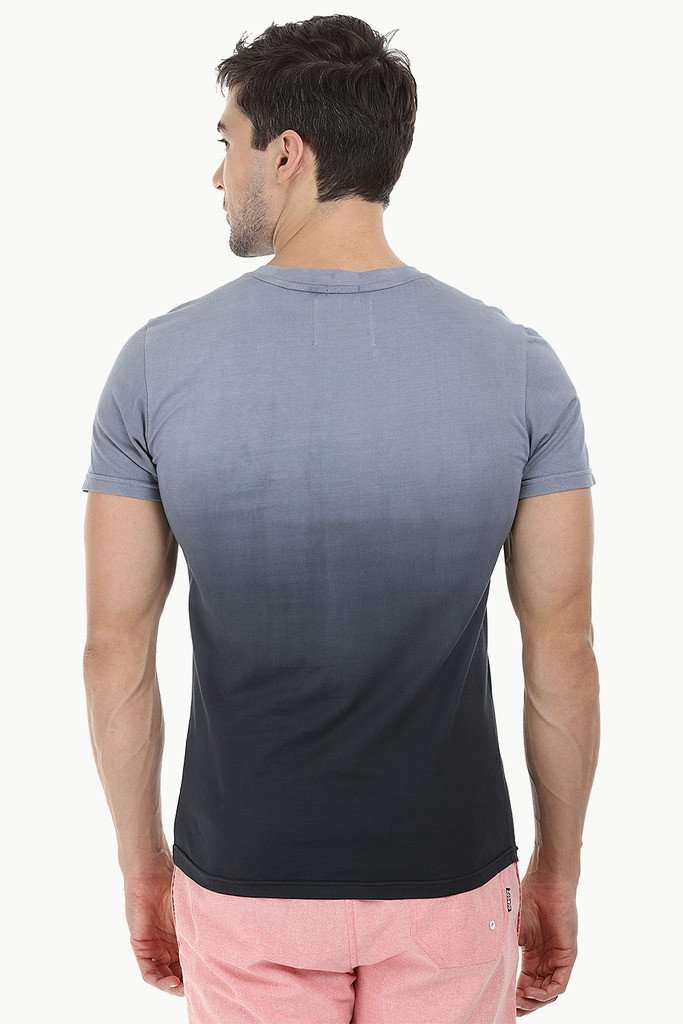 Casual Ombre Dyed T-Shirt