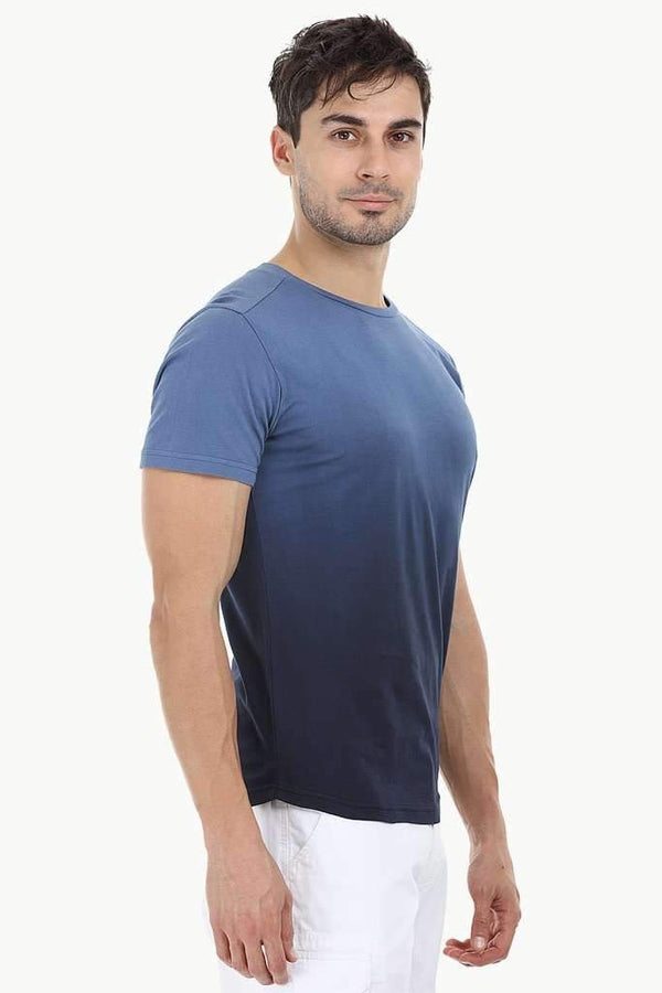 Casual Ombre Dyed T-Shirt