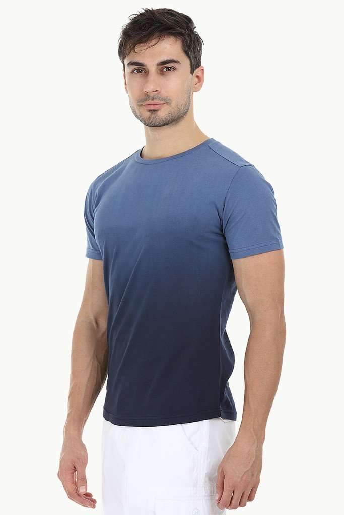 Casual Ombre Dyed T-Shirt