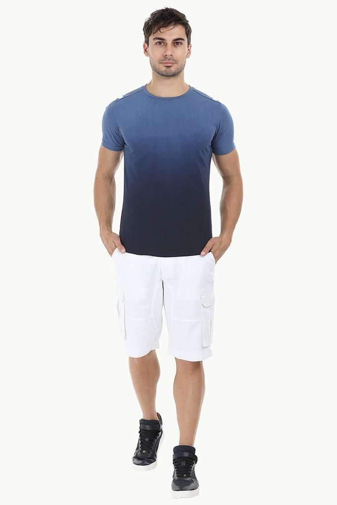 Casual Ombre Dyed T-Shirt