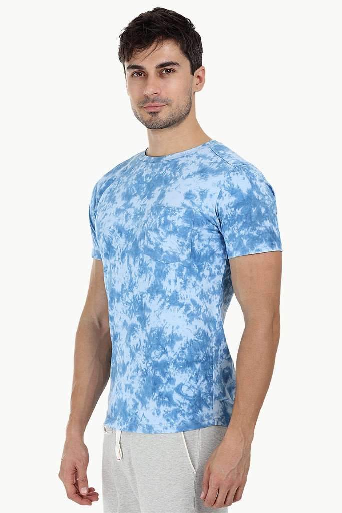 Blotch Effect Tie Dye T-Shirt