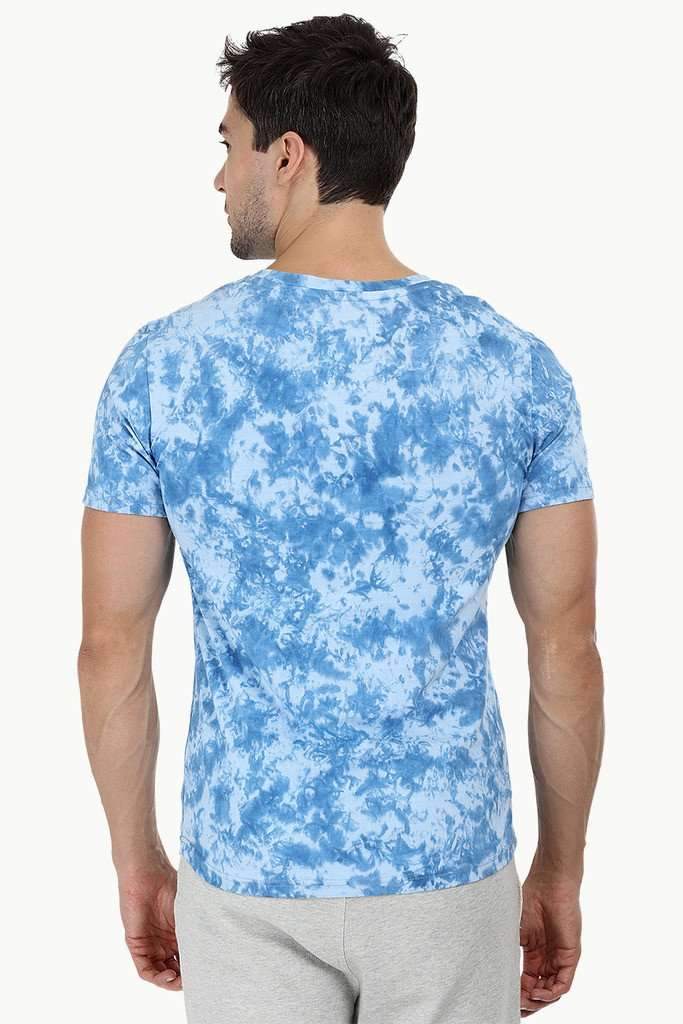 Blotch Effect Tie Dye T-Shirt