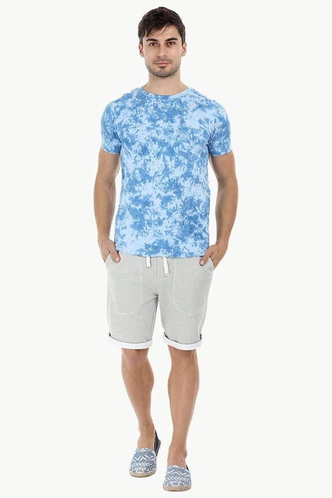 Blotch Effect Tie Dye T-Shirt