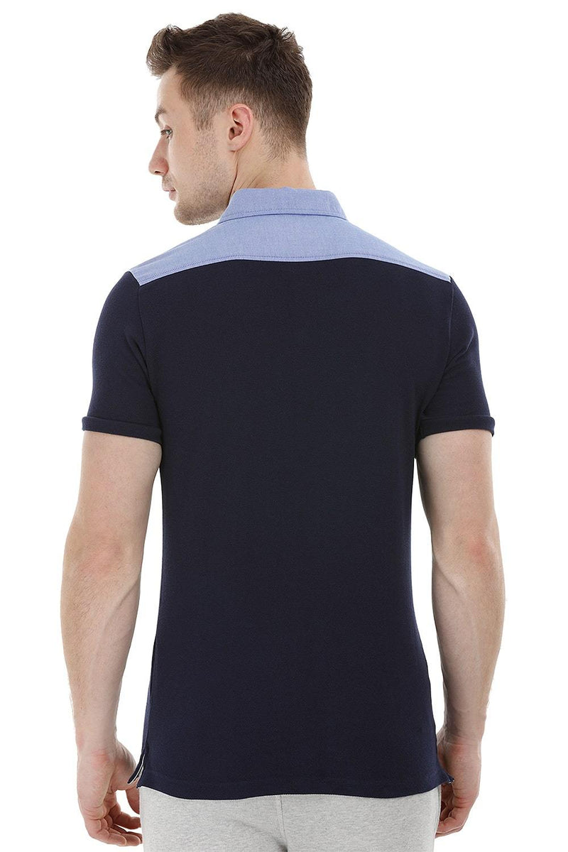 Pique Navy Polo T-shirt