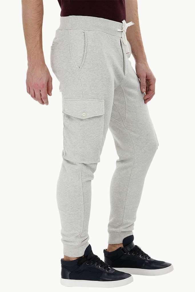 Knitted Cargo Cuff Jogger Sweatpants