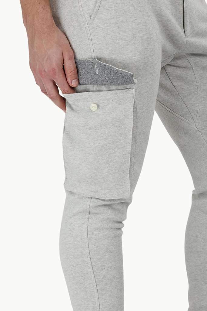 Knitted Cargo Cuff Jogger Sweatpants