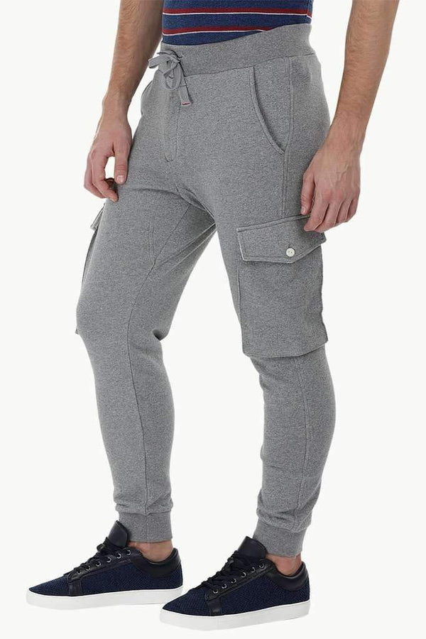 Knitted Cargo Cuff Jogger Sweatpants