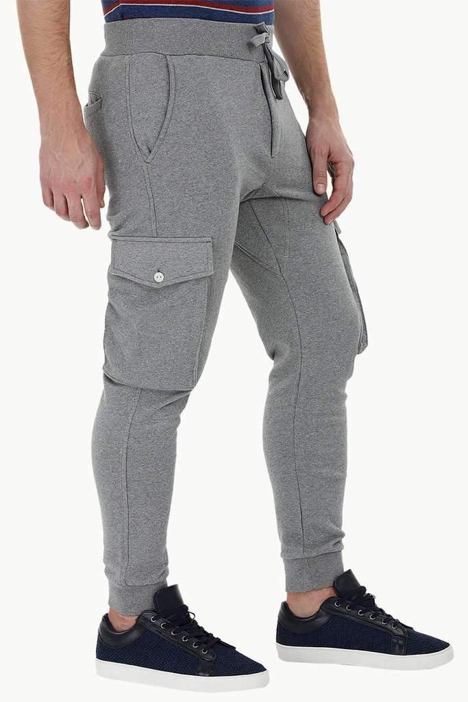 Knitted Cargo Cuff Jogger Sweatpants