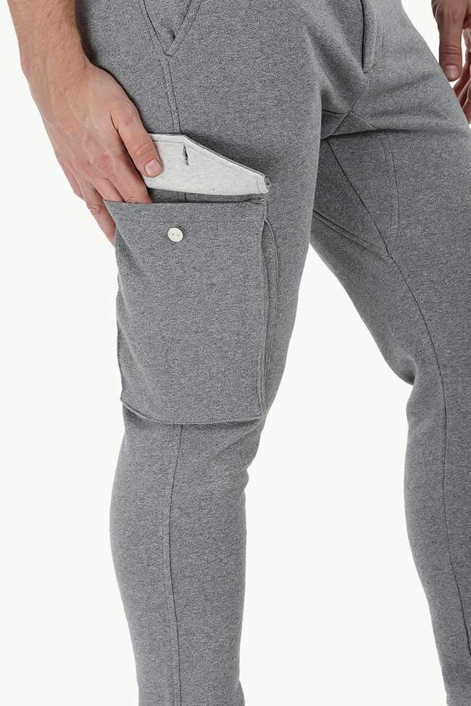 Knitted Cargo Cuff Jogger Sweatpants