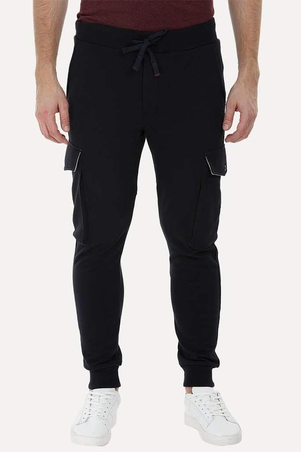 Knitted Cargo Cuff Jogger Sweatpants