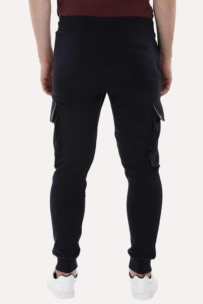Knitted Cargo Cuff Jogger Sweatpants
