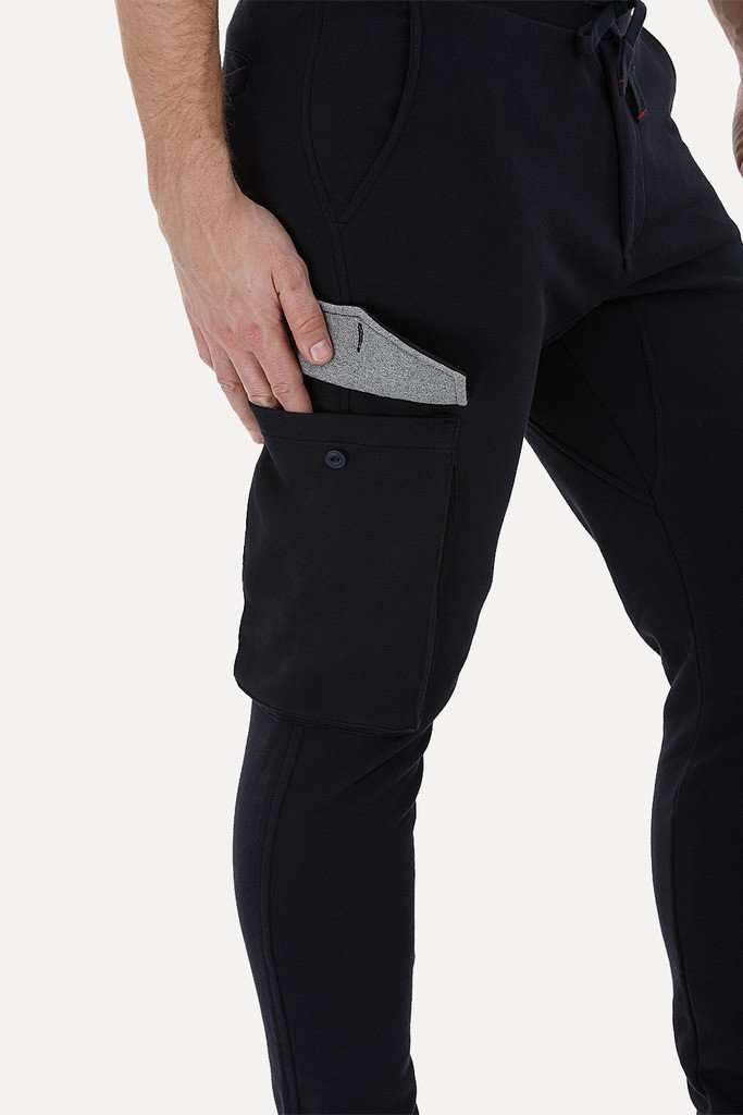 Knitted Cargo Cuff Jogger Sweatpants