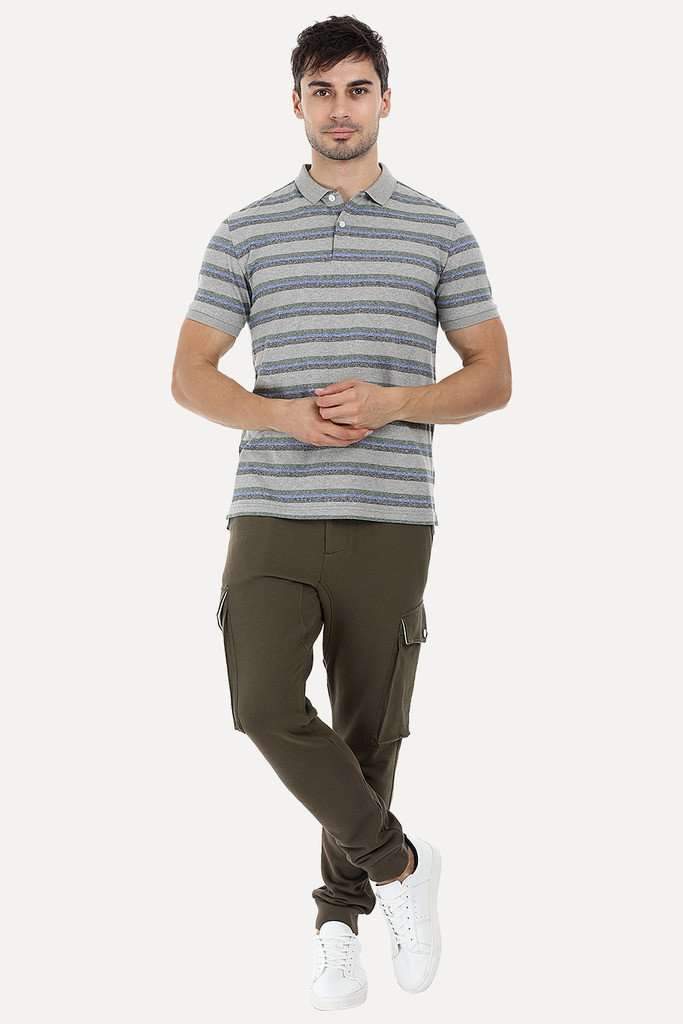 Knitted Cargo Cuff Jogger Sweatpants