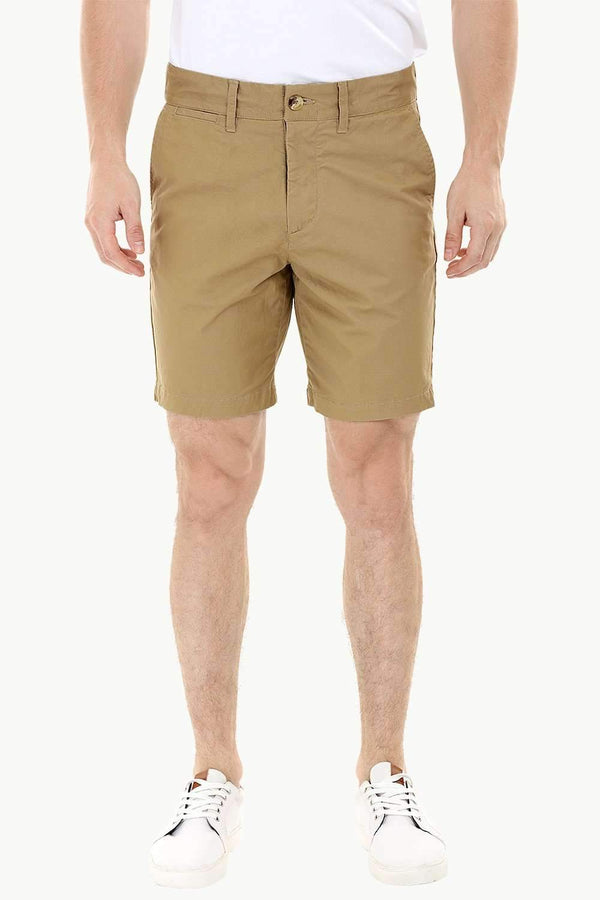 Khaki Twill Summer Chino Shorts