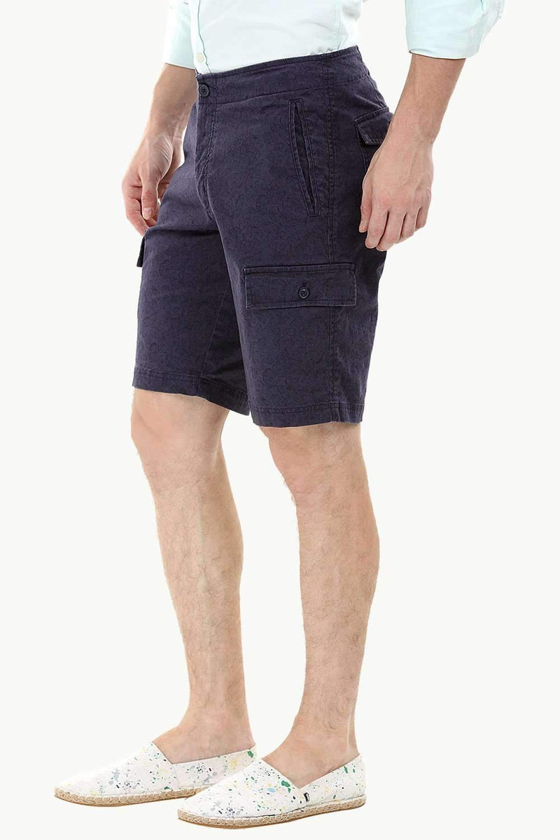 Light Printed Cargo Summer Shorts