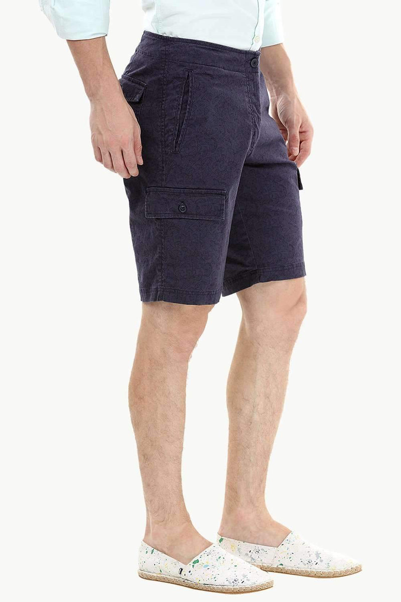 Light Printed Cargo Summer Shorts