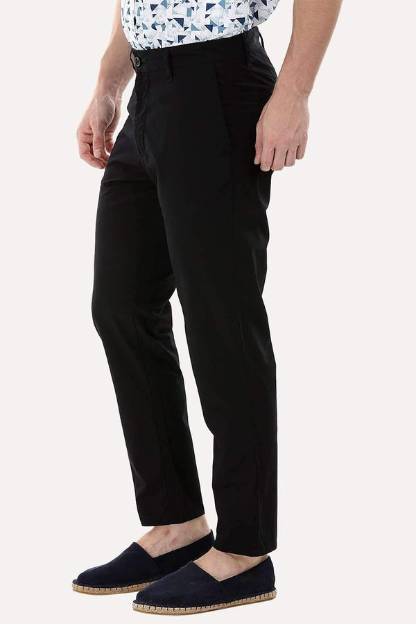 Black Lightweight Chino Pants