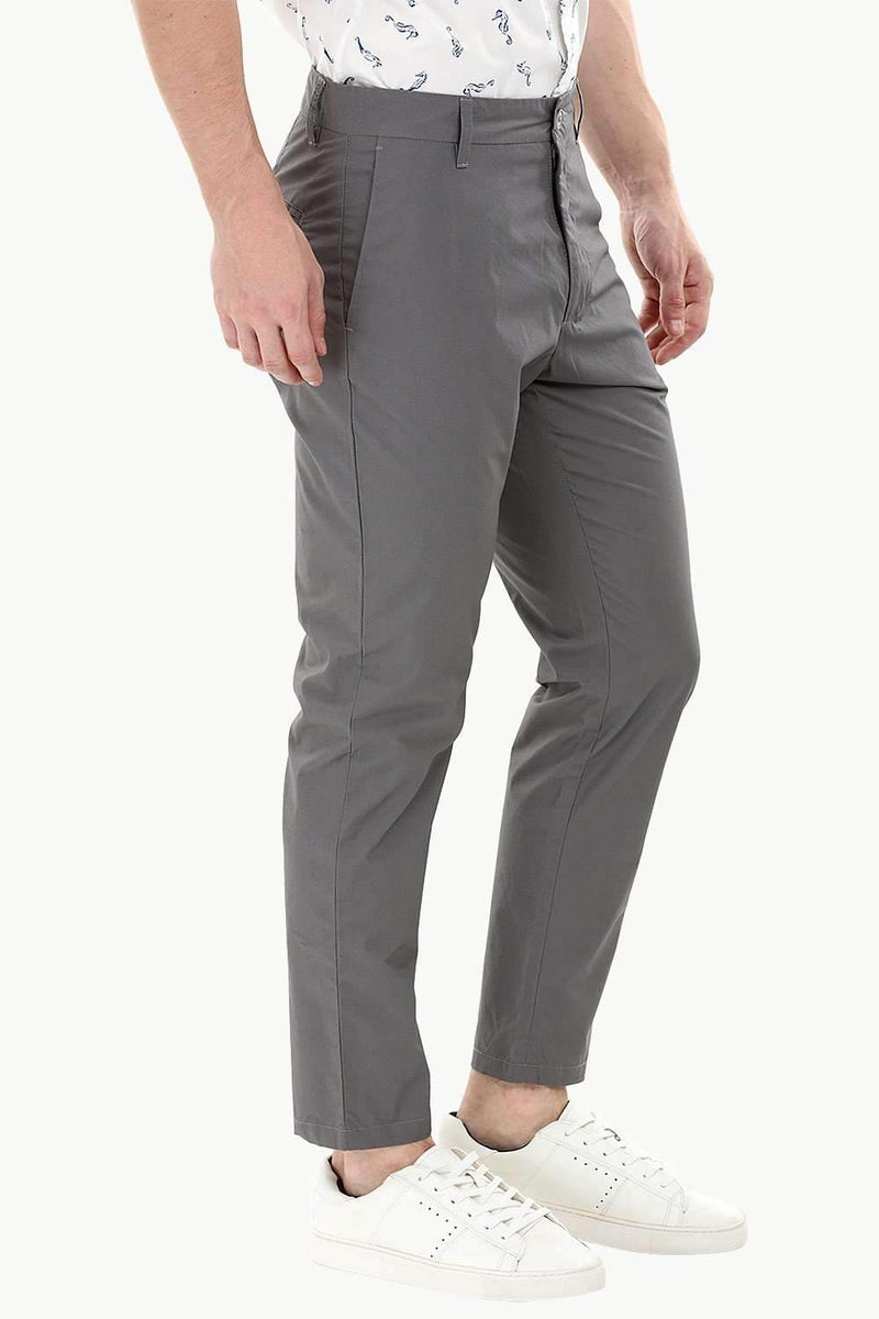 Grey Lightweight Chino Pants