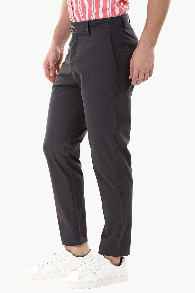 Dark Grey Lightweight Chino Pants