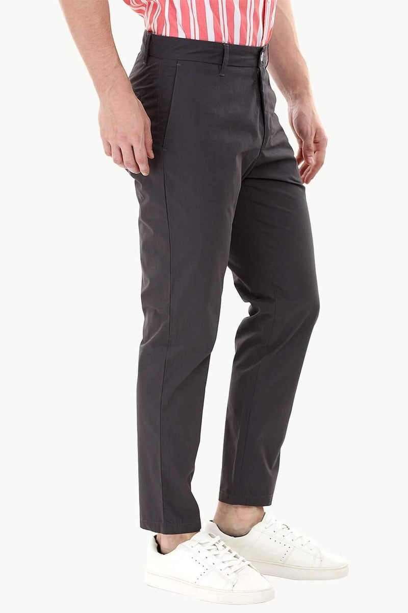 Dark Grey Lightweight Chino Pants