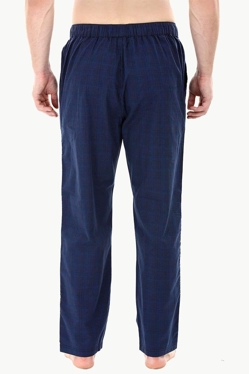 Woven Lightweight Navy Pyjamas