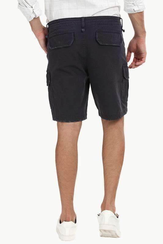 Anchor Grey Rugged Cargo Shorts