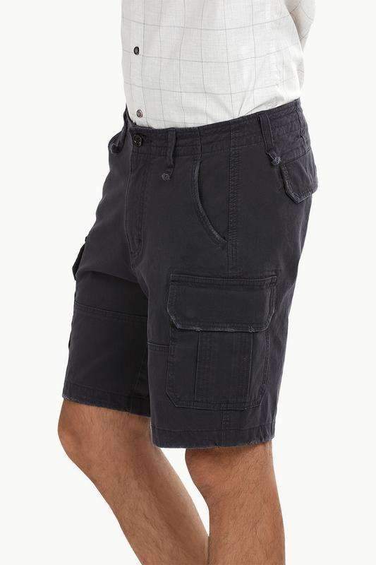 Anchor Grey Rugged Cargo Shorts