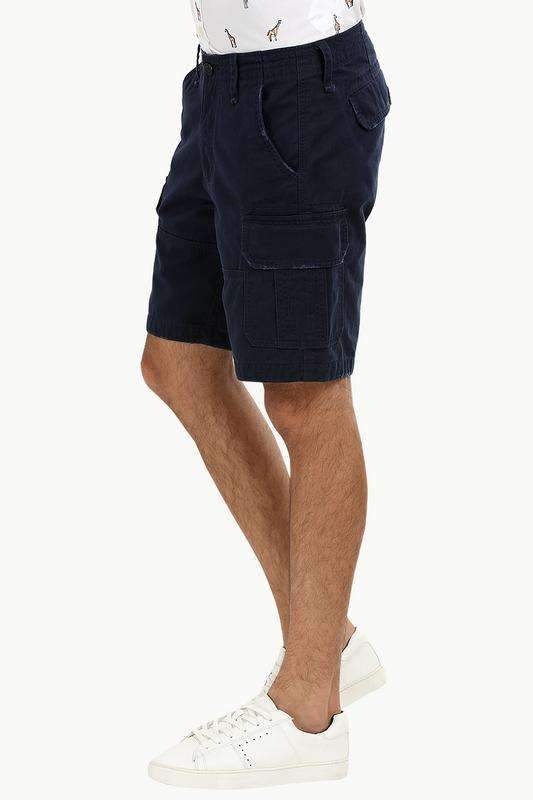 Navy Rugged Cargo Shorts