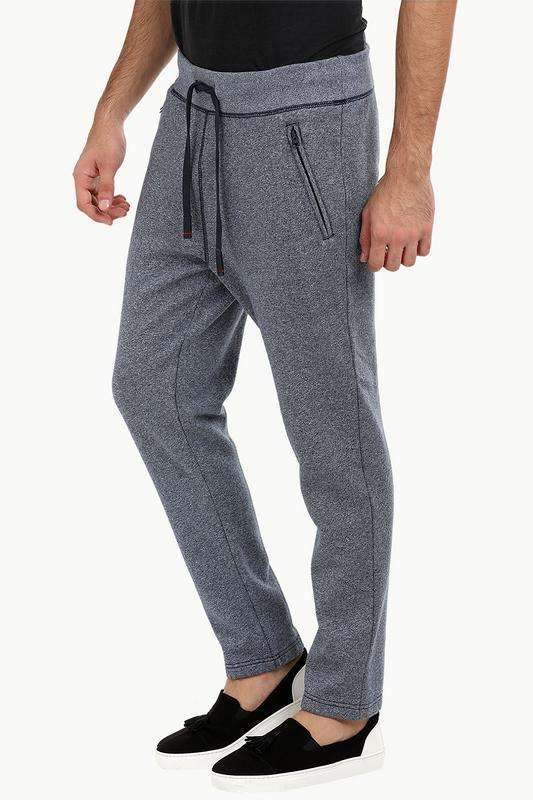 Heather Blue Pull On Sweatpants