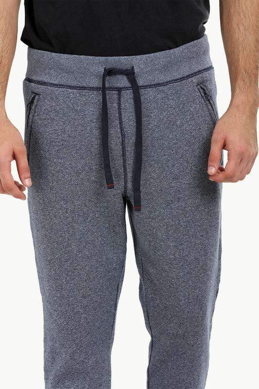 Heather Blue Pull On Sweatpants