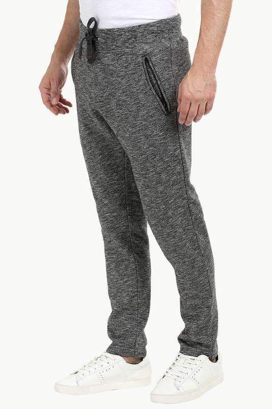 Heather Charcoal Pull On Sweatpants