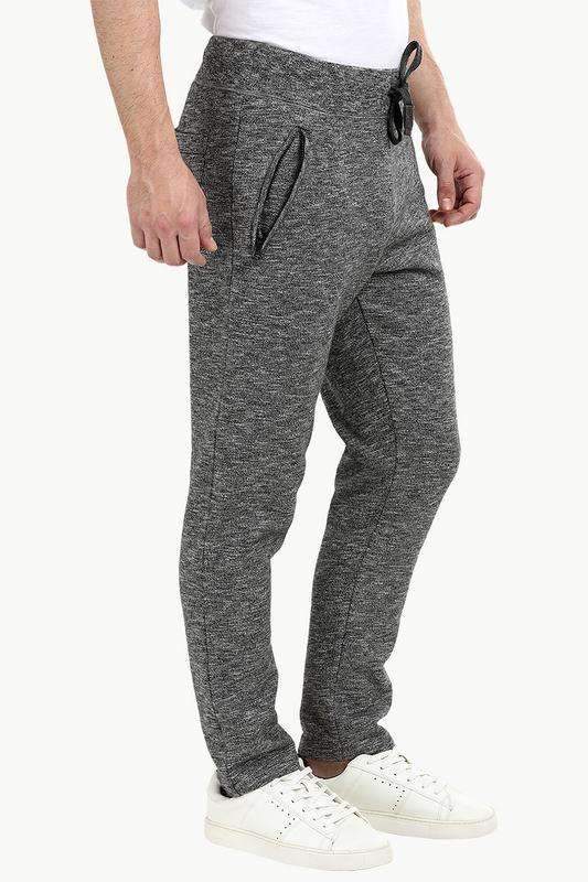 Heather Charcoal Pull On Sweatpants