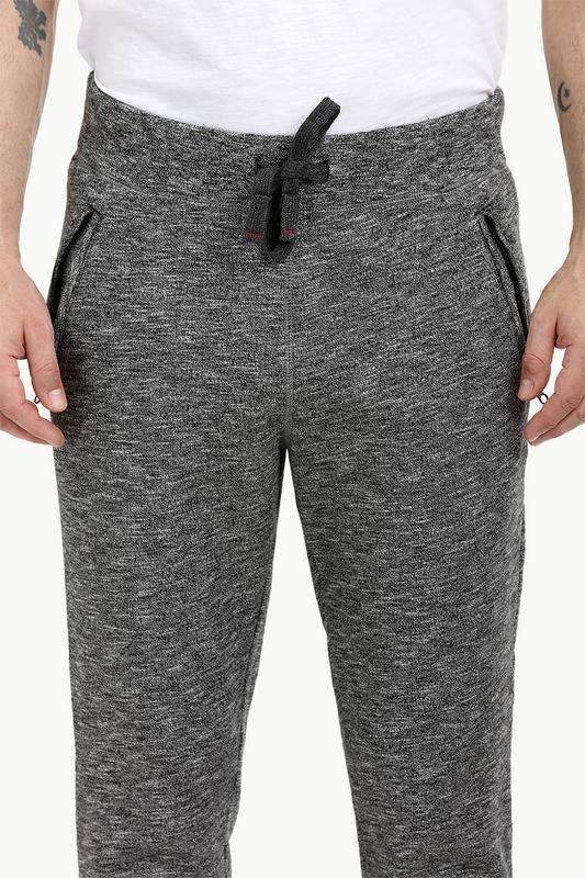 Heather Charcoal Pull On Sweatpants